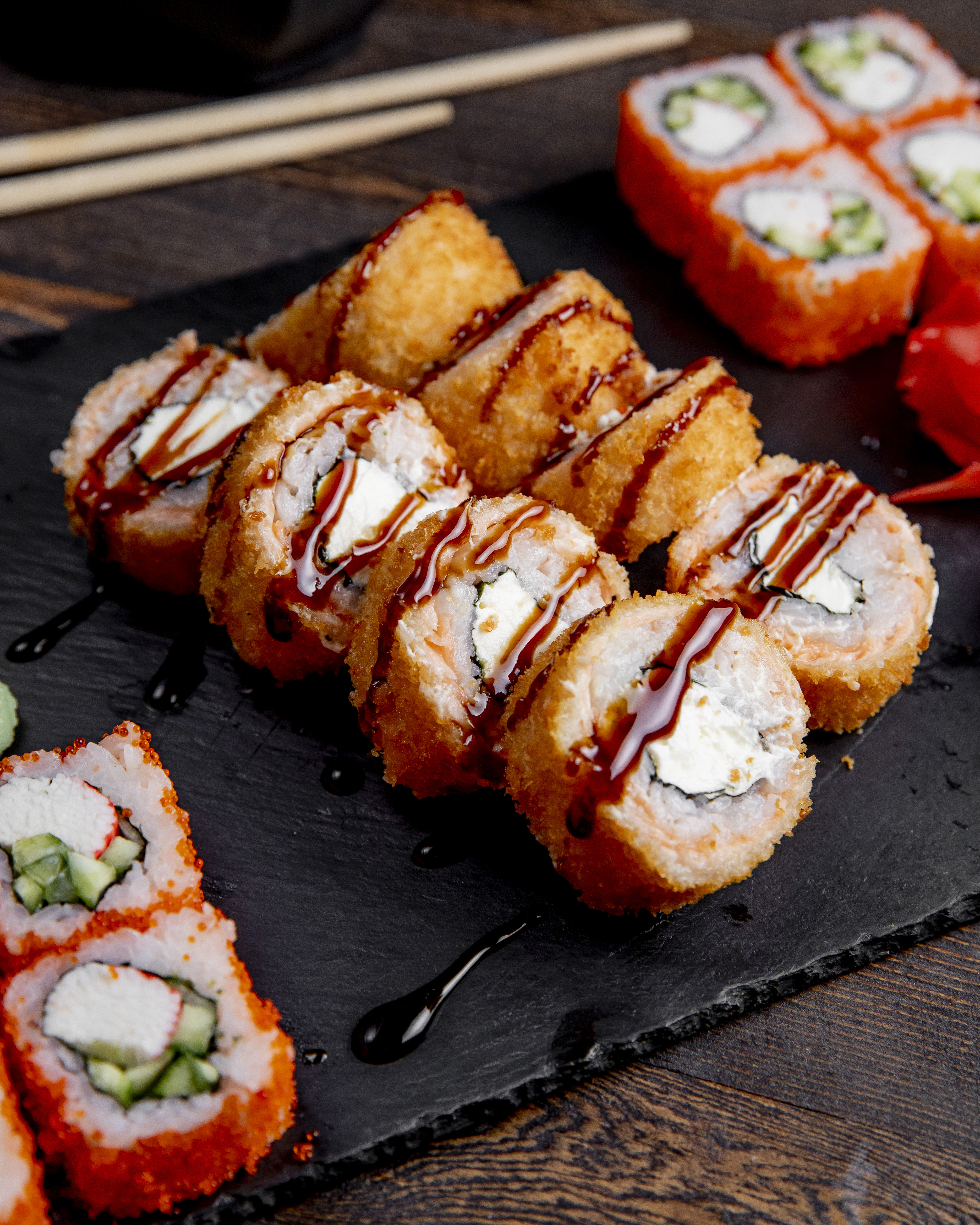 maki rolls furai