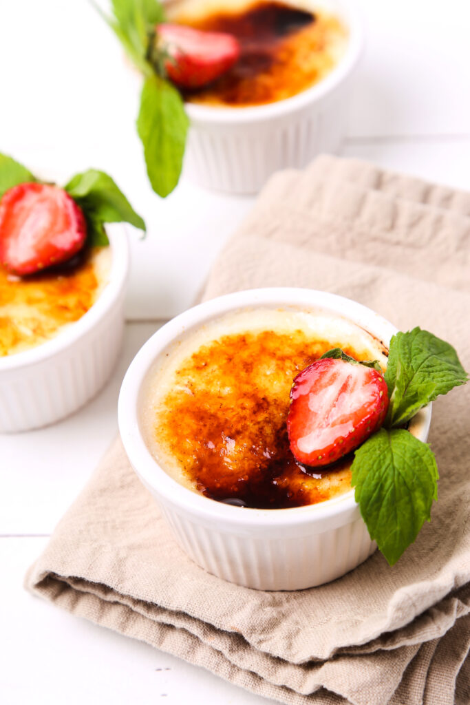 creme brulee with grand marnier