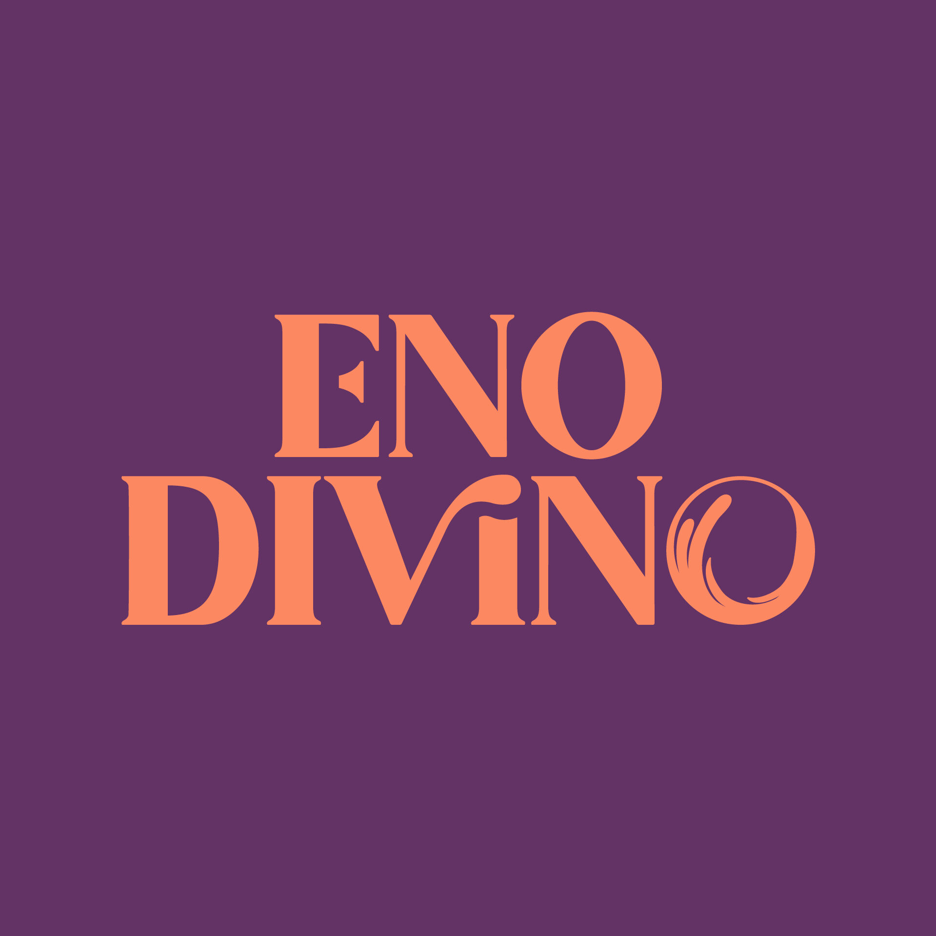 logotipo enodivino tienda online de vinos y mas